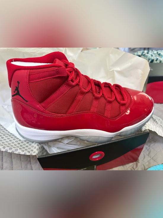 Nike Other - Air Jordan 11 Retro 'Win Like 96' Red Patent Leather Sneakers